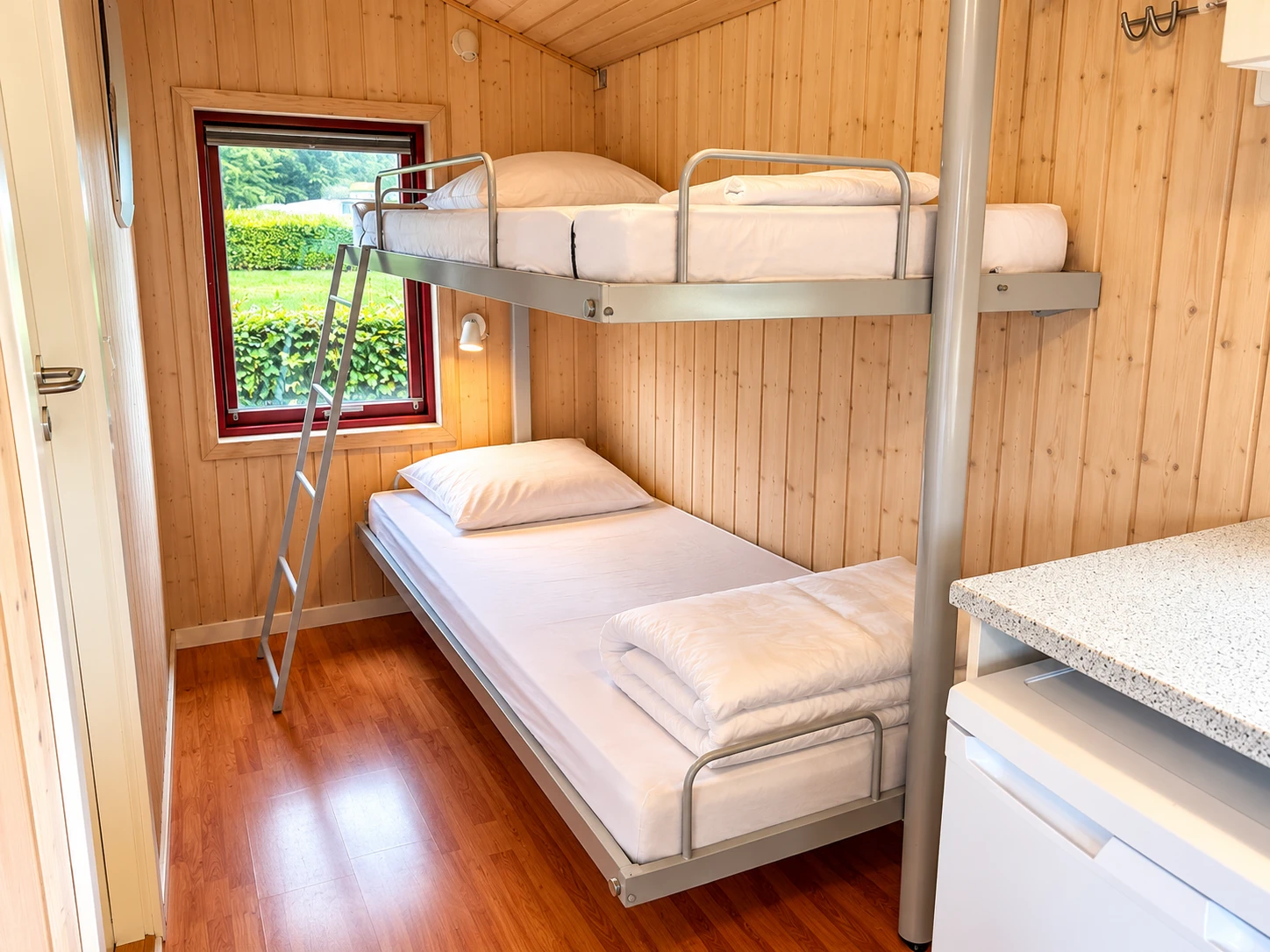 Standardhytte – sleeping area Bunk bed in the Standardhytte