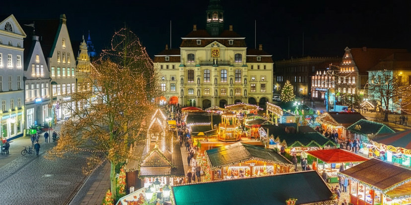 Lüneburg om natten