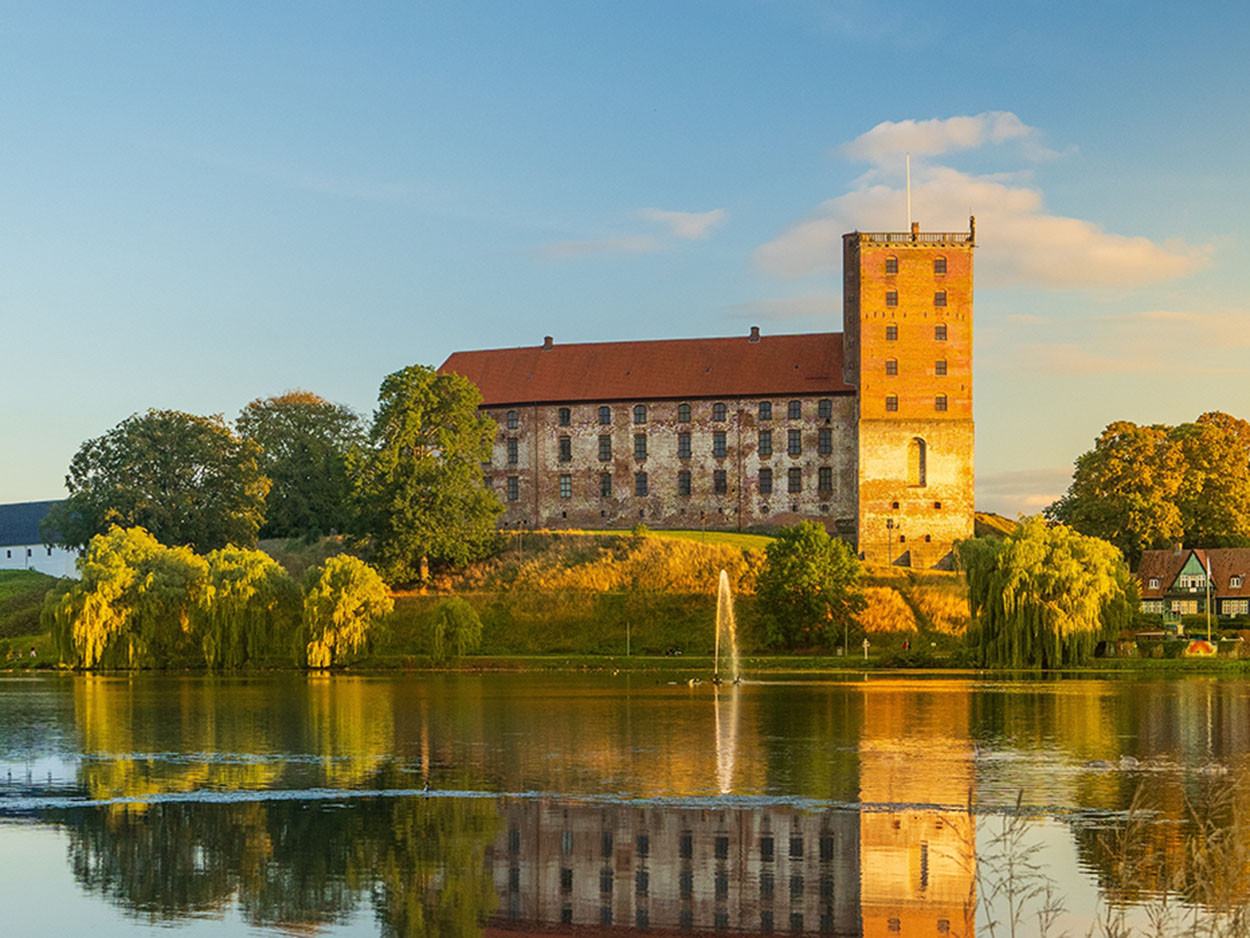 Foto von der dänischen Burg Koldinghus in Kolding