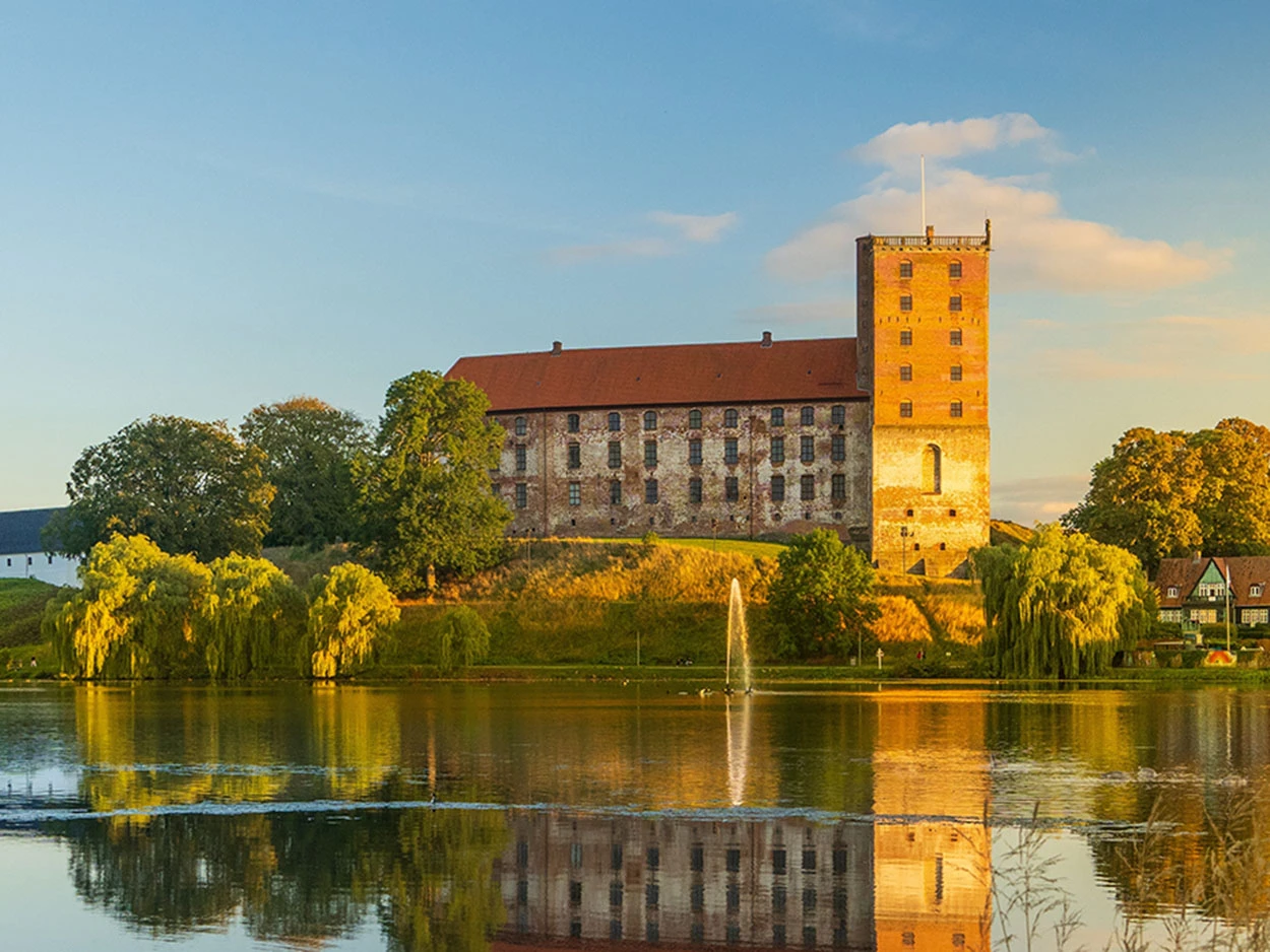 Foto von der dänischen Burg Koldinghus in Kolding